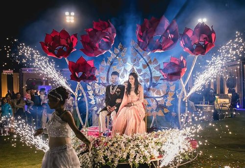 best bride groom entry theme mumbai