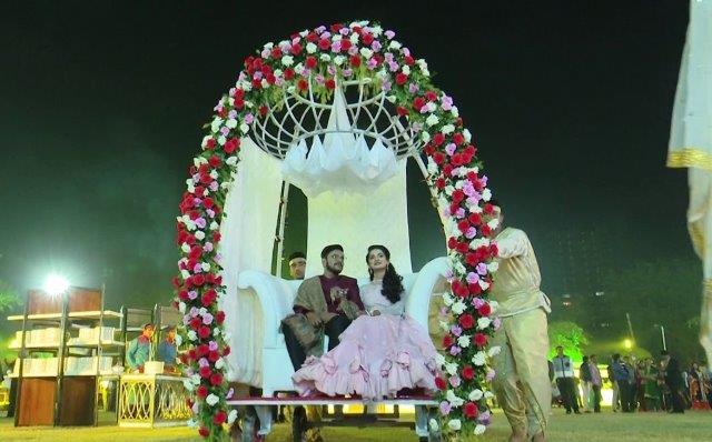 indian bride groom entry theme mumbai