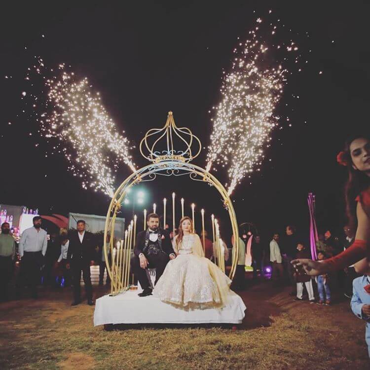 bride groom entry mumbai