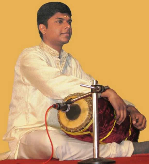 famous mridngam player mumbai